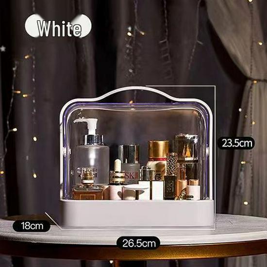 Органайзер для косметики и украшений: Пылезащитная стойка для хранения средств по уходу за кожей, губной помады и многого другого