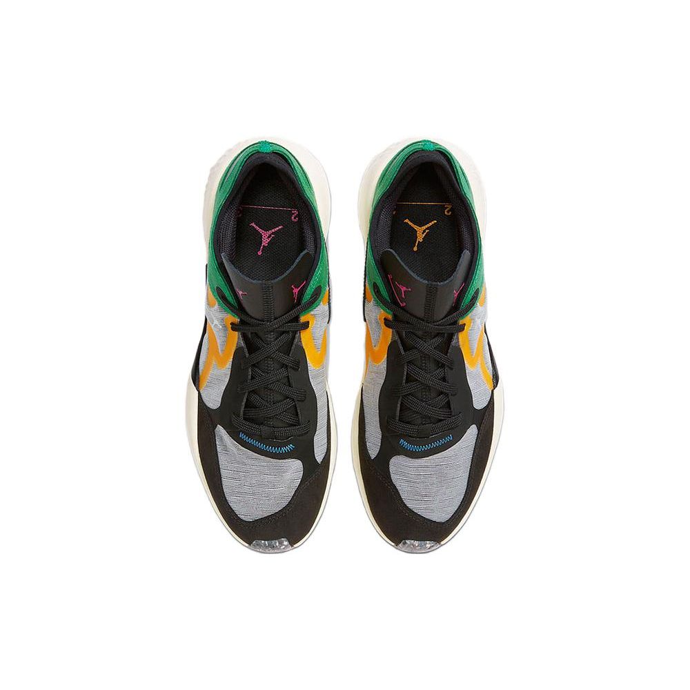 Air Jordan Delta 3 Low Black Green Grey Orange FB1952-013