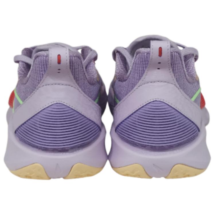 Li Ning Speed 2V2 TPU Устойчивые к истиранию, Дышащие, Легкие Низкие Баскетбольные Кроссовки Мужские Серо-Фиолетовые ABPV003-8