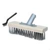Deck Scrub Brush Head Stainless Steel Wire Rough Multi Purpose Push Broom Scrubber