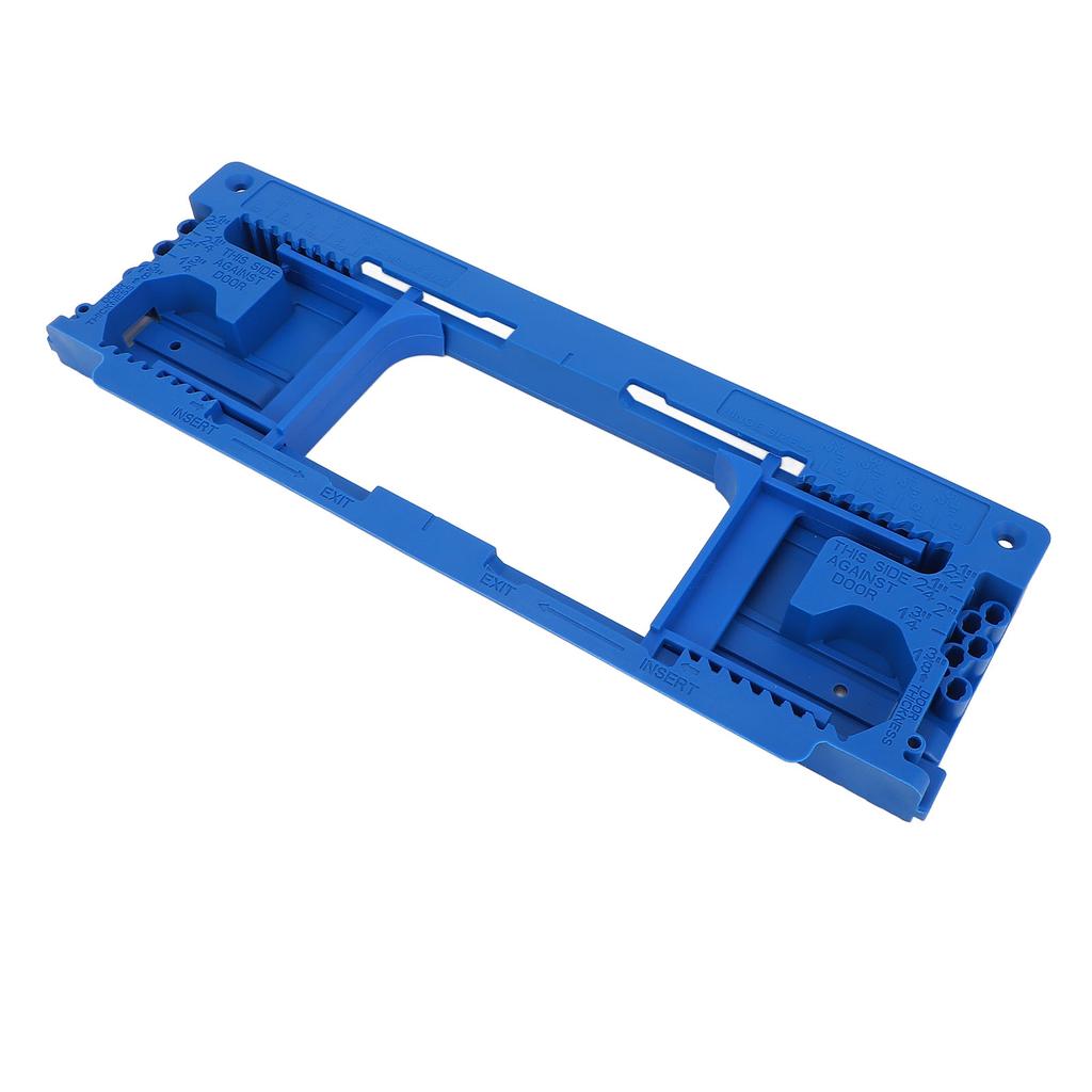 Шаблон для фрезерования дверных петель Регулируемый Универсальный Набор приспособлений для дверных петель для петель от 212 до 6 дюймов