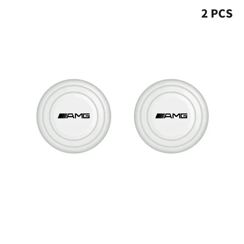 1/2/4Pcs Luminous Shock Absorber Car Door Silicone Anti Shock Pad For Mercedes Benz Amg W204 W213 W205 W211 W212 W176 W205 W203 PO2