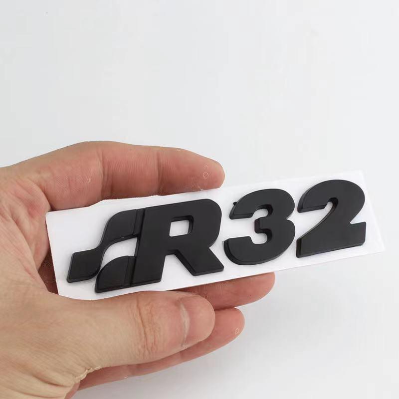 1 шт. Металлический значок-эмблема R32 для автомобиля Наклейки Для Golf 2 3 4 5 Magotan Passat SR32 MK4 MK5 MK6 Стайлинг автомобиля
