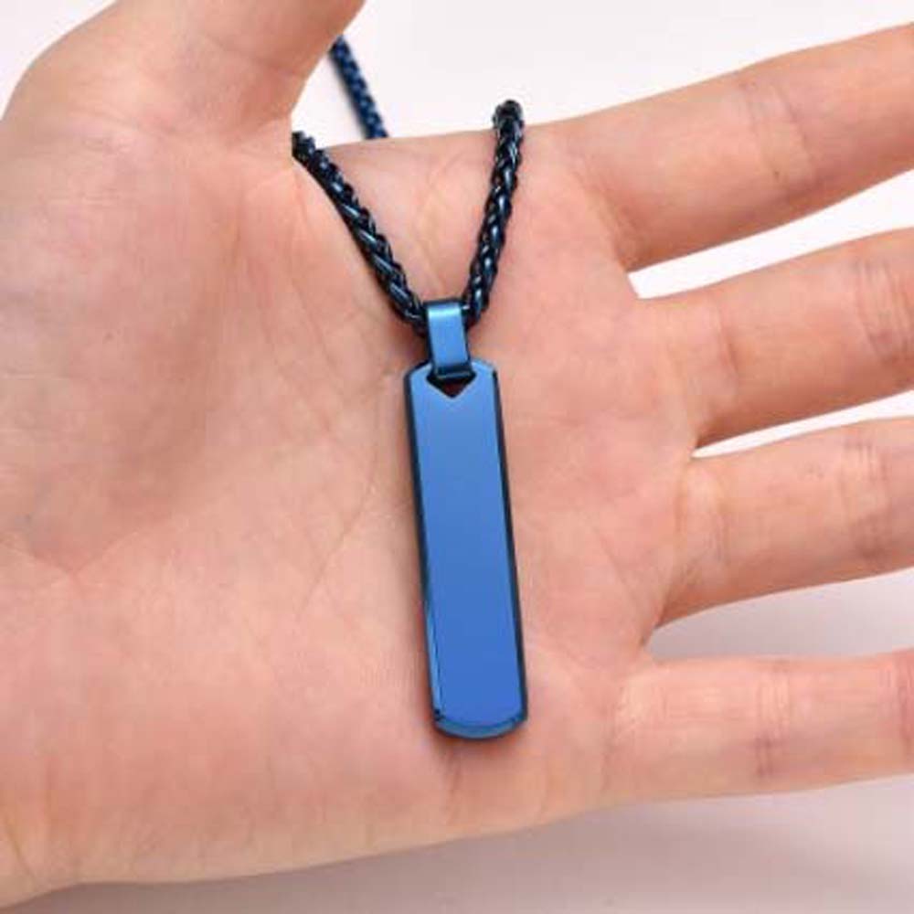 Черно-серебристый цвет Прямоугольное ожерелье Цепи Ключицы Геометрическая подвеска Цепь Мужчины/Мальчики