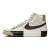 Blazer Mid Pro Club Remastered - Phantom Neutral Olive Мужские кроссовки Кремовые Темно-Красно-Черные FB8891-002