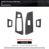 For BMW G38 G30 Series 5 Made of Alcantara Window Switch Lifter Button Panel Trim Performance Sticker Car Interior Accessories