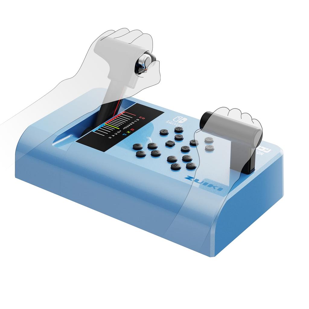 Лицензированный контроллер Train de go Mascon для Nintendo Switch [продукт Nintendo] «Zuiki Switch» [совместимый с Nintendo]