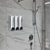 Refillable Wall Mounted Soap Dispenser Lock Hand Sanitizer Holder Hand Soap Jar  Shampoo