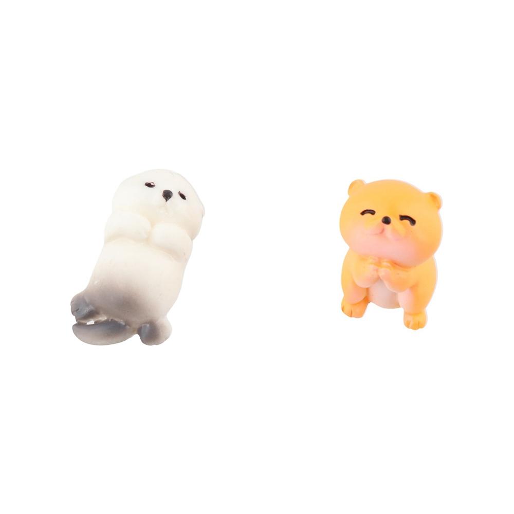 Resin Crafts Marine Animals Fish Ornaments Cute Mini Miniatures Animals Figurines DIY Coral Fish Garden Decorations