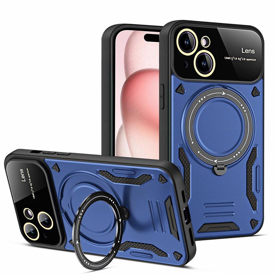 Вращающийся кронштейн Защитная крышка для объектива для Apple iPhone 17E 15 14 16 17 Pro Max Honor X6D X5D X8D X5C 600 400 X7A X8A X7B Motorola Moto Бронированный чехол