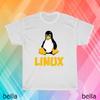 New Linux Logo T-Shirt Funny Size S To 5XL