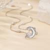 Ожерелье Light Luxury Design Moon Night Girl Series Moon Подвеска Женское ожерелье Подарок для девушки и подруги