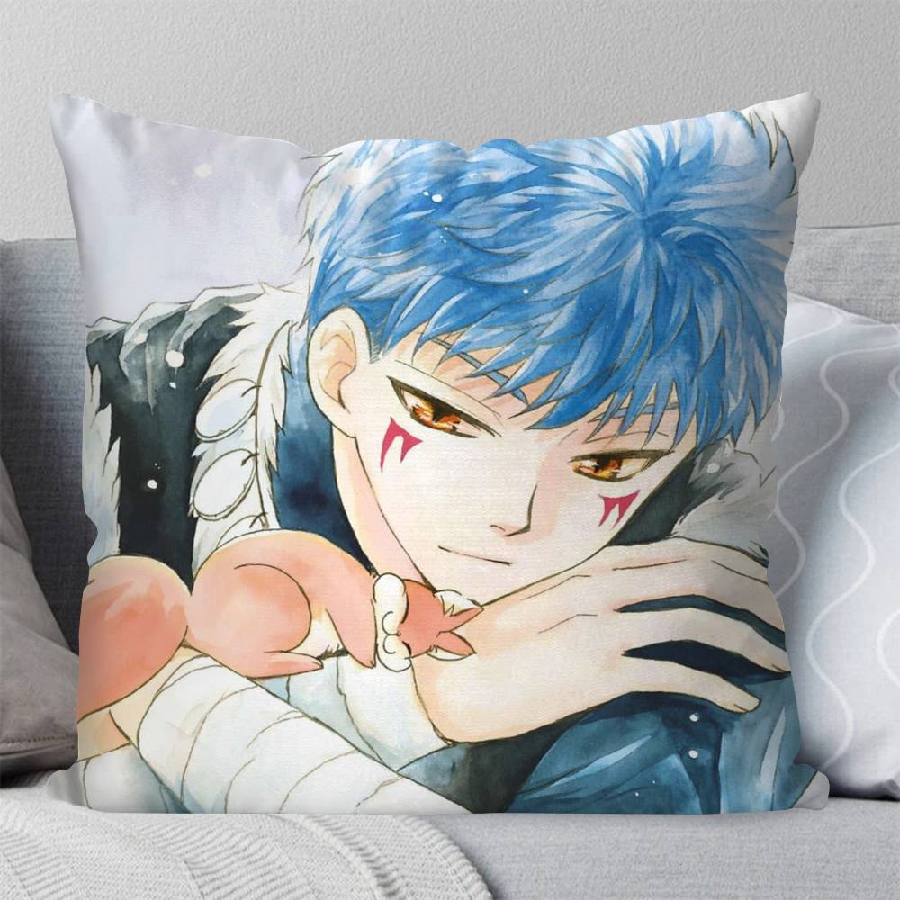 Shin Ah Anime Akatsuki No Yona Pillow Case Fashion Square Pillowcase Bedroom Sofa Room Ins Decoration Leisure