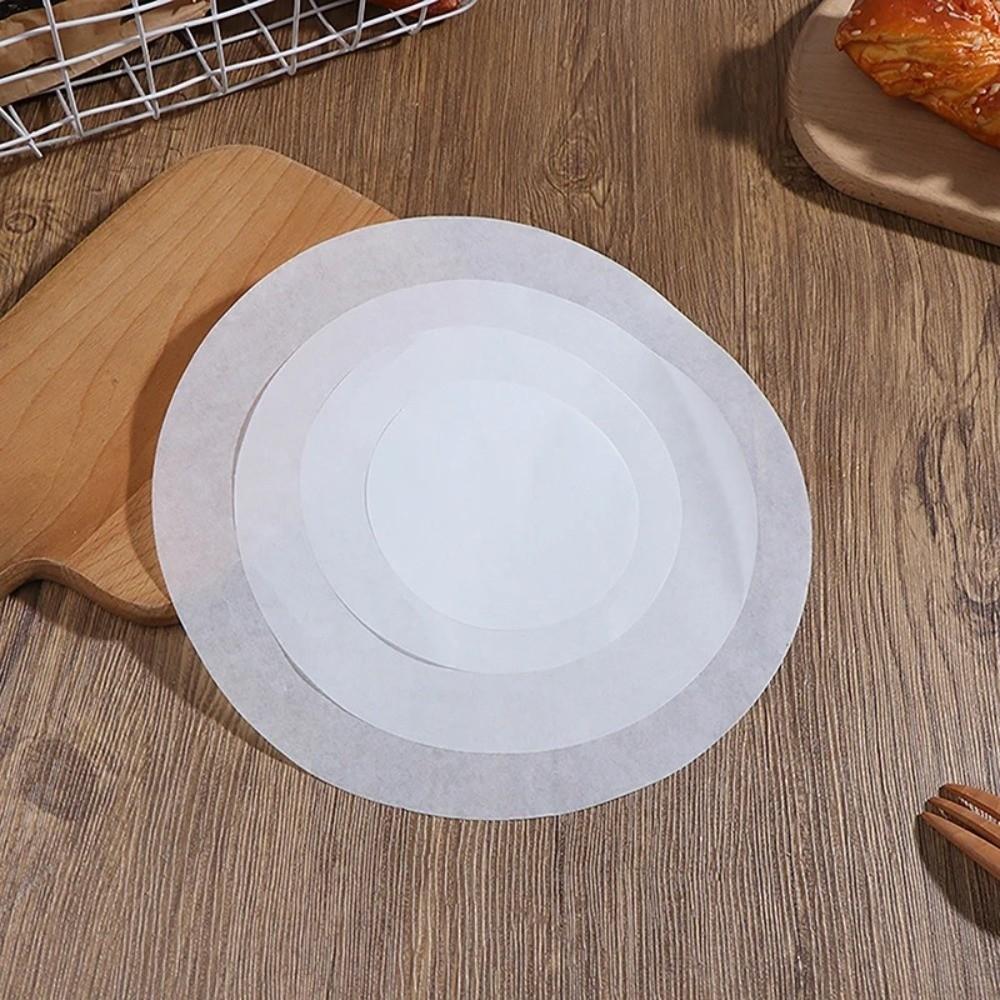 Square BBQ Paper Liner Circle Shape Biscuits Paper New Baking Tool Household