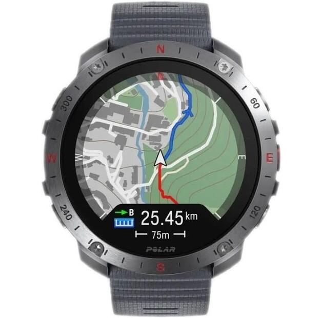 Умные часы Polar Grit X2 Pro серебристо-серые