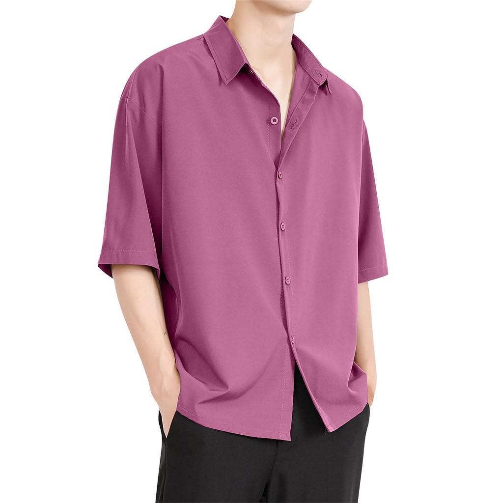 Гавайская рубашка для мужчин, мужские винтажные рубашки для боулинга на пуговицах, летняя пляжная рубашка с коротким рукавом