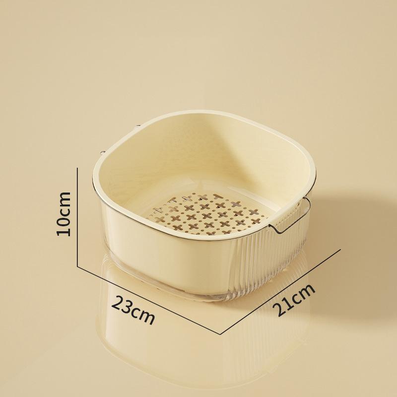 Пластиковый дуршлаг MeyJig, кухонный инструмент, миска для риса, сито, корзина для фруктов, фильтр для чистки овощей