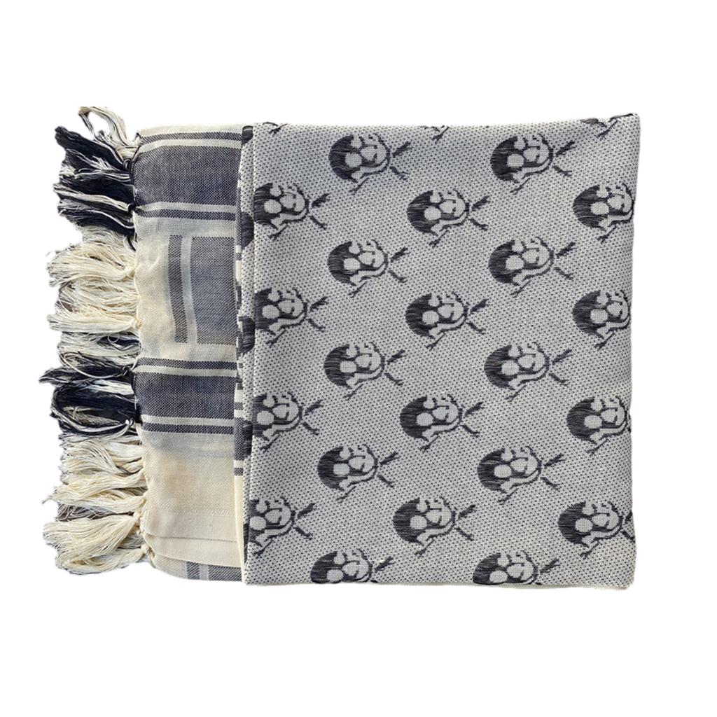 Religious Male Shemagh Scarf Arab Scarf Outdoor Tactically Turban Multi Purpose Head Wrap Cycling Dustproof Kerchief