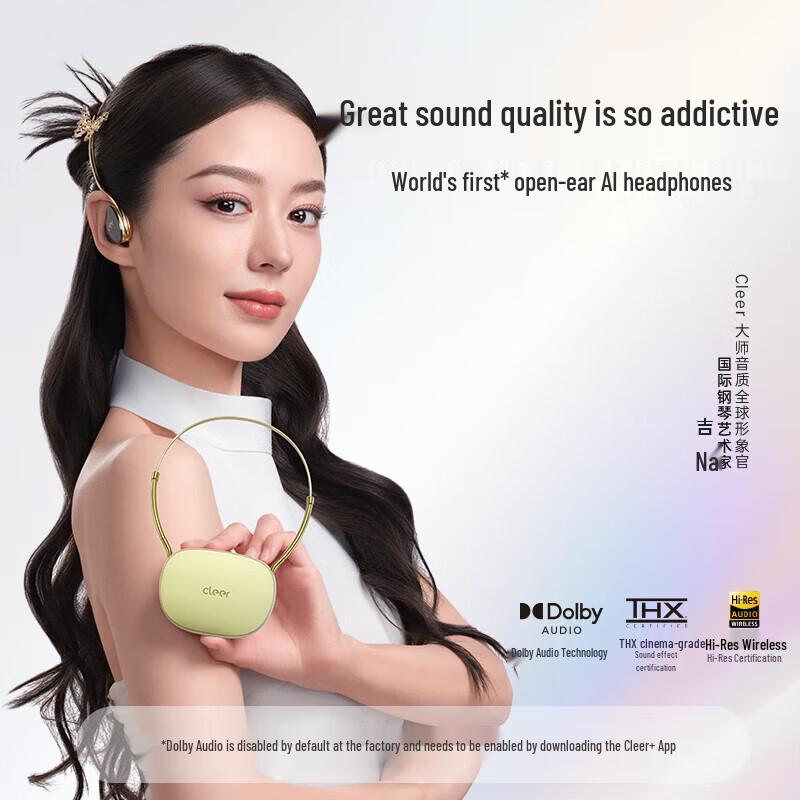 CLEER Clip Open-ear AI Smart Headset