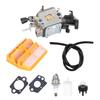 Carburetor Air Filter Primer Bulb Kit Fit for Husqvarna 445 450 445E 450E Chainsaw Parts