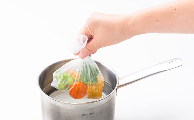 Пластиковый пакет для глаз из материала Иватани, мини-пленка для приготовления пищи с клином 15 x 25 см, 30 штук, прозрачный x 5 [набор 5]