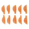 5 пар подушечек для завивки ресниц, многоразовые, мягкие, оранжевые, силиконовые палочки для завивки ресниц для макияжа