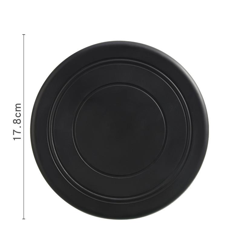 17.8cm Pet Resistant Bite Floating Toy Game Flying Discs Interactive Dog Supplies Dog Toys Pet Flying Discs Puppy Training Toy