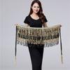 Belly Dancing Tassels Hip Scarfs Women's Belt Accessories Belly Dancer Shinny Sequin Hip Scarf Lady