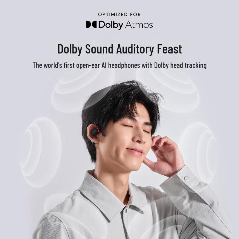 Cleer ARC 3 Open-Ear Wireless AI Sports Earbuds with Dolby Audio