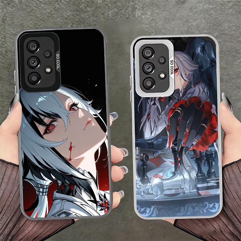 Genshin Impact Арлекино Мягкий чехол для телефона для Samsung A17 A16 A15 A14 A13 A57 A56 A55 A54 A53 A37 A36 A35 A34 A33 A26 A25 A24 A2