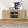 VidaXL TV Stand Sonoma Oak 102x35x45 Cm Engineered Wood 811793