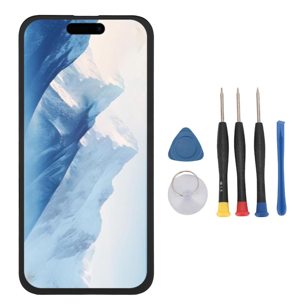 Замена экрана 6,7 дюйма для 15 PLUS Incell 3D Touch Screen Digitizer с инструментами для ремонта