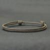 Simple Style String Bracelet Unisex Sliding Adjustable Thin Rope Braslet Couple Braclet Casual Versatile Accessories Pulseria