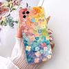 Clear Cover For Realme C21 Case RMX3201 Cute Cat Fashion Butterfly Funny Painted Phone Casing For Real me C21
