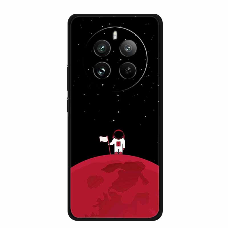 Чехол для Realme 12 4G 6.67" Роскошный Мягкий Силиконовый TPU Чехлы для Телефона Задняя Крышка для Realme12 4G Ударопрочный Милый Красивый Бампер Чехол