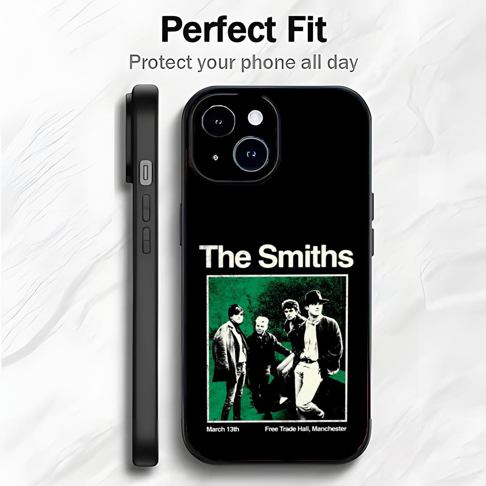 Легендарная Британская Группа T-The Smiths Чехол для Телефона Чехол для Телефона Мягкая Упаковка Легкий Для iPhone17 16 15 14 13ProMax