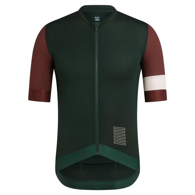 Mens Cycling Jersey Breathable Quick-Dry Training Top Road Bike Riding