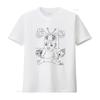 Daniell Johnston Baby Alien T Shirt Hi How Are You Print for  vintage Washed graphic Casual Comfortable Unisex Versatile