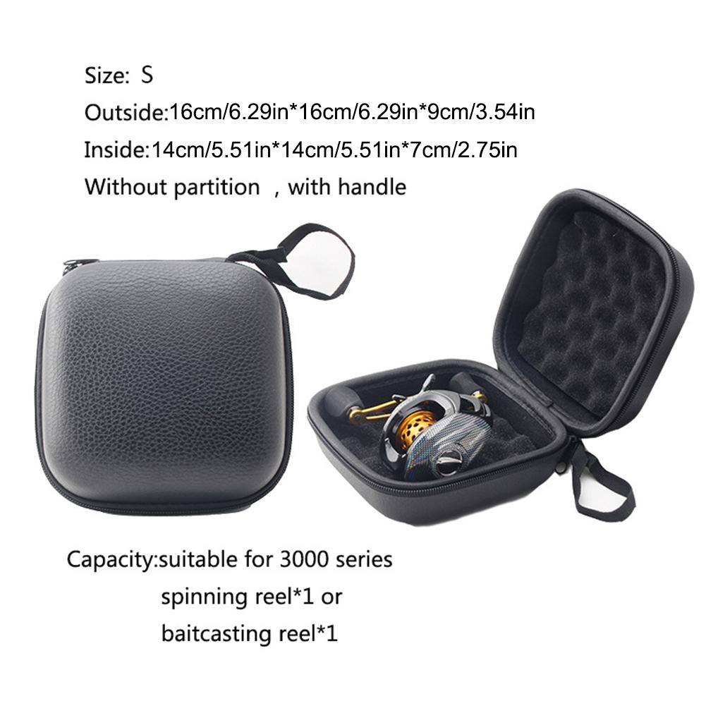 Fishing Reel Protective Cover Bag Waterproof Fishing Wheel Pouch Wear-resistant Breathable Shock-absorption Outdoor Accessories