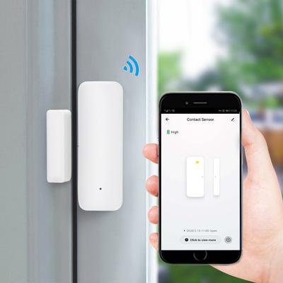 Умный WIFI дверной магнитный детектор сигнализации, независимый магнитный датчик