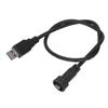 Water Proof Connector Cable Type C Buckle Male To USB3.0 Male Straight Plug Extension Cord 0.5m Leng