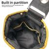 Multi Functional Waist Tool Pouch Rotating Quick-Hang Multi-Layer Waterproof Storage Bag for Electrician and Carpenter