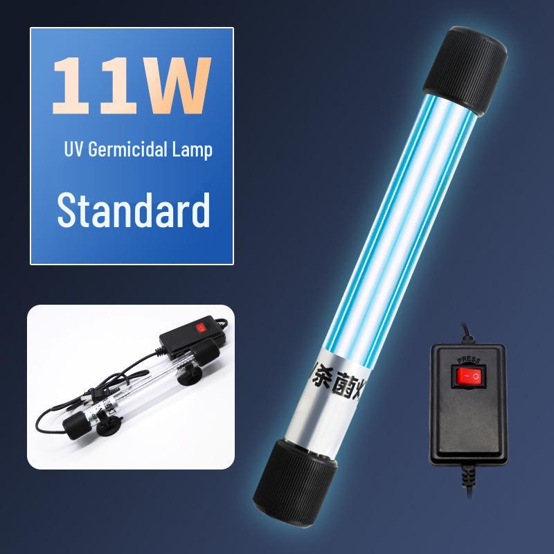 Aquarium UV Sterilizer Light for Fish Tanks and Ponds - Submersible Ultraviolet Disinfection Lamp