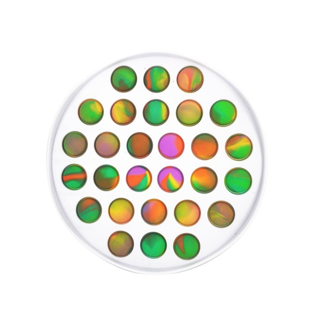 Новые Фиджет Игрушки Сенсорная Доска Pop It | Силиконовая Игрушка-Нажималка Simple Dimple Для Аутизма Снятия Стресса