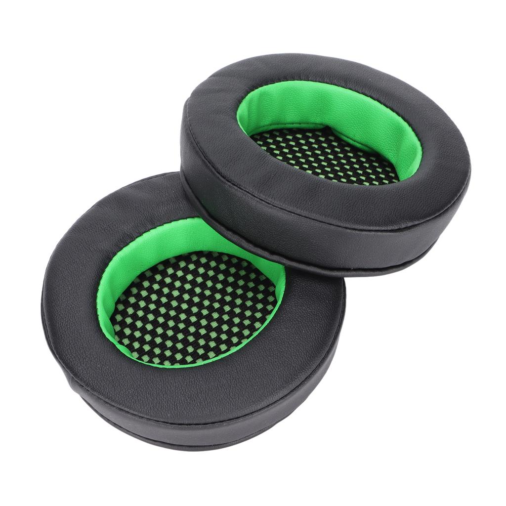 Headphones Ear Pads Sturdy Replacement Ear Pads for HECATE G4 G4 PRO G30 HeadphonesBlack Green
