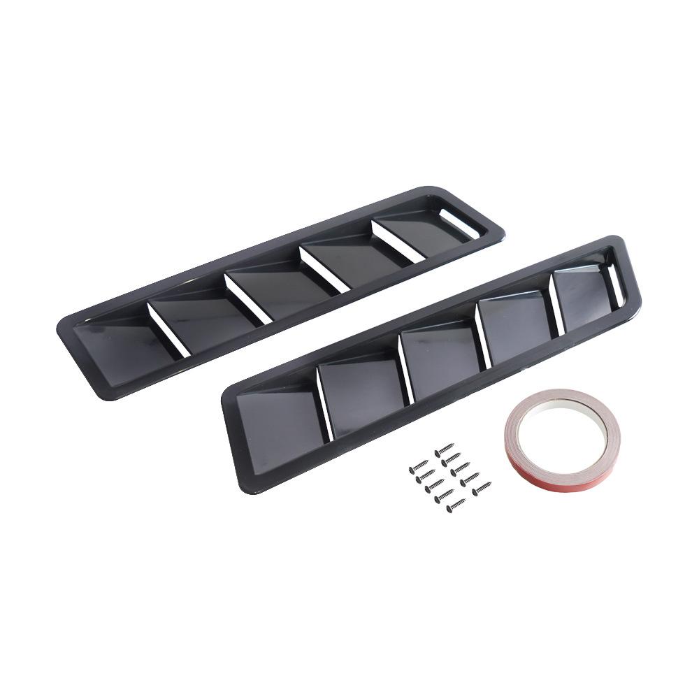 Аксессуары для тюнинга автомобиля Панель воздухозаборника на капот АБС Теплоотвод Тюнинг автомобиля