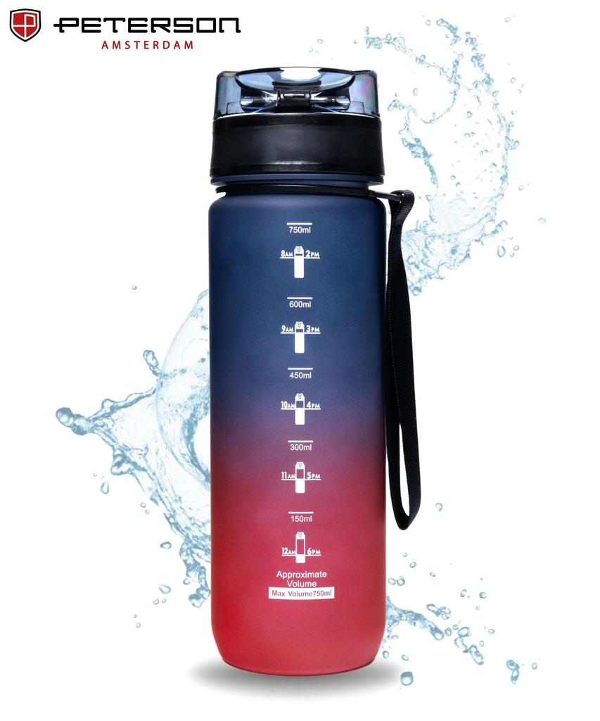 Bidon 750ml PTN HY-001-750-9522 Purple-Red