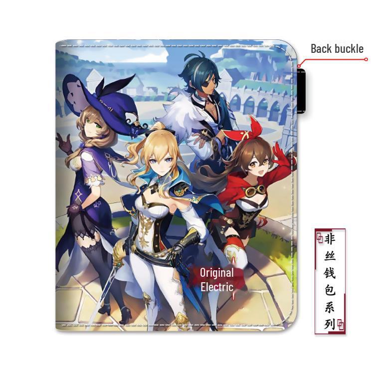 Кошелек с аниме-игрой Genshin Impact — высококачественный периферийный продукт