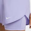 Nike Pro Dri-Fit Модные Трендовые Простые Однотонные Спортивные Шорты Два-в-Одном Женские шорты Фиолетовые HJ1205-533