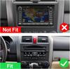 Двухдиновая автомагнитола на Android 14 с 9-дюймовым сенсорным экраном для Honda CR-V 2007-2011 с беспроводным CarPlay, Android Auto, GPS, Bluetooth, FM